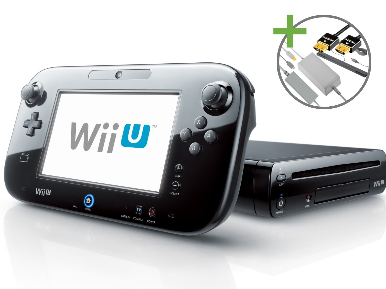 Nintendo Wii U Starter Pack - Basic Black Pack Edition
