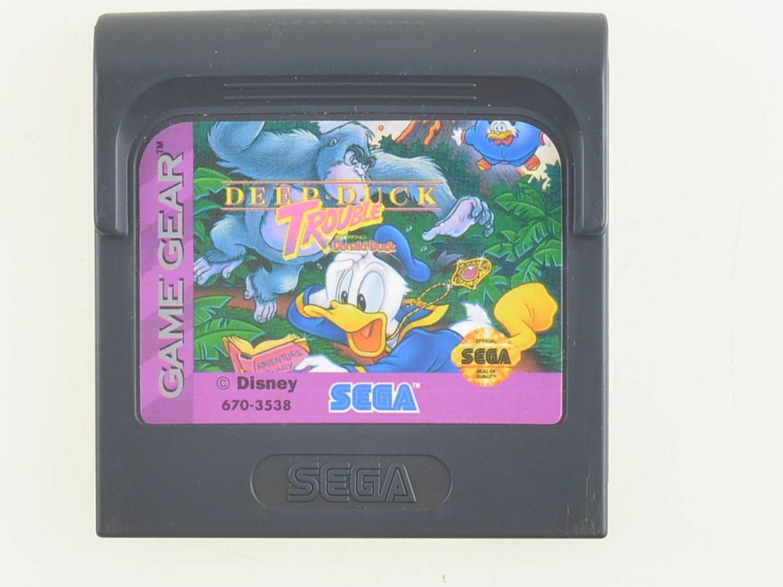 Deep Duck Trouble Starring Donald Duck - Sega Game Gear Games