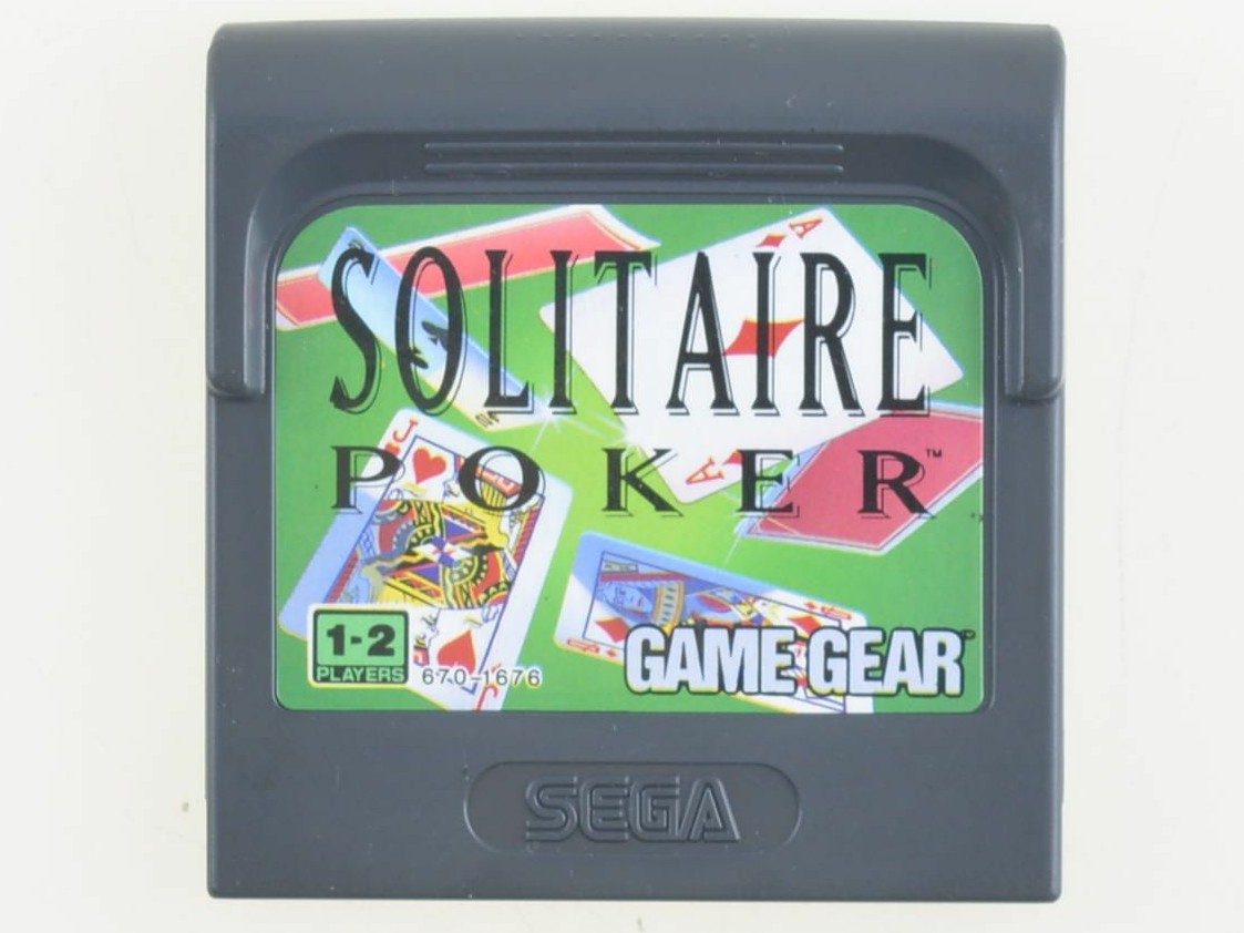 Solitaire Poker | Sega Game Gear Games | RetroSegaKopen.nl