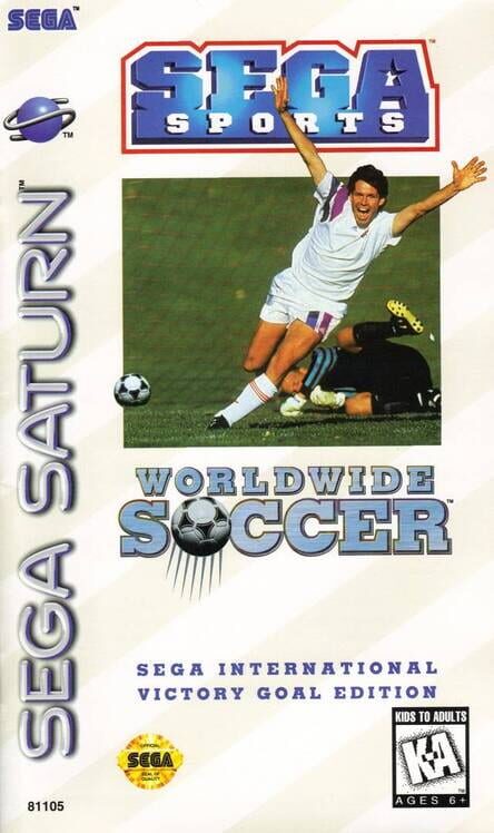 Worldwide Soccer: Sega International Victory Goal Edition | Sega Saturn Games | RetroSegaKopen.nl