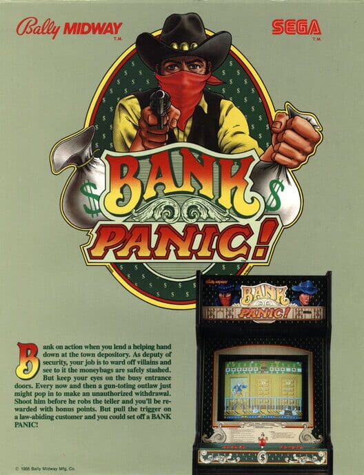 Bank Panic - Sega Master System Games