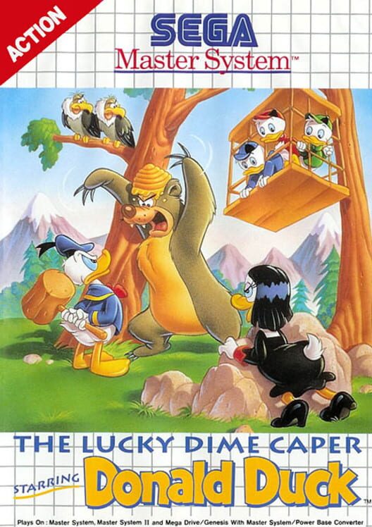 The Lucky Dime Caper starring Donald Duck | Sega Master System Games | RetroSegaKopen.nl
