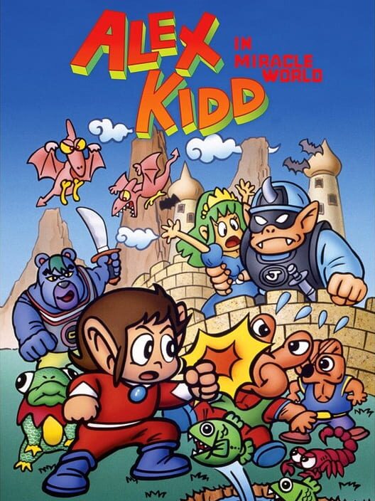 Alex Kidd in Miracle World | levelseven