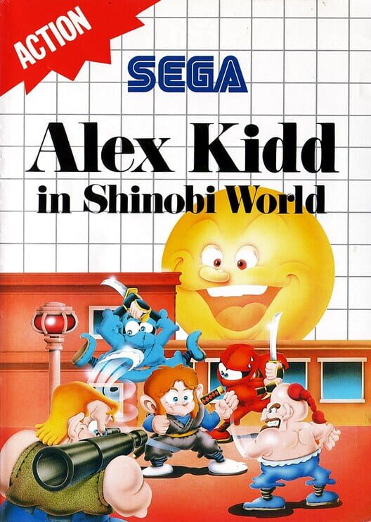 Alex Kidd in Shinobi World | Sega Master System Games | RetroSegaKopen.nl
