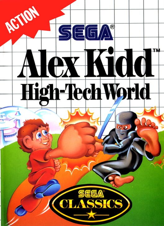 Alex Kidd: High-Tech World - Sega Master System Games