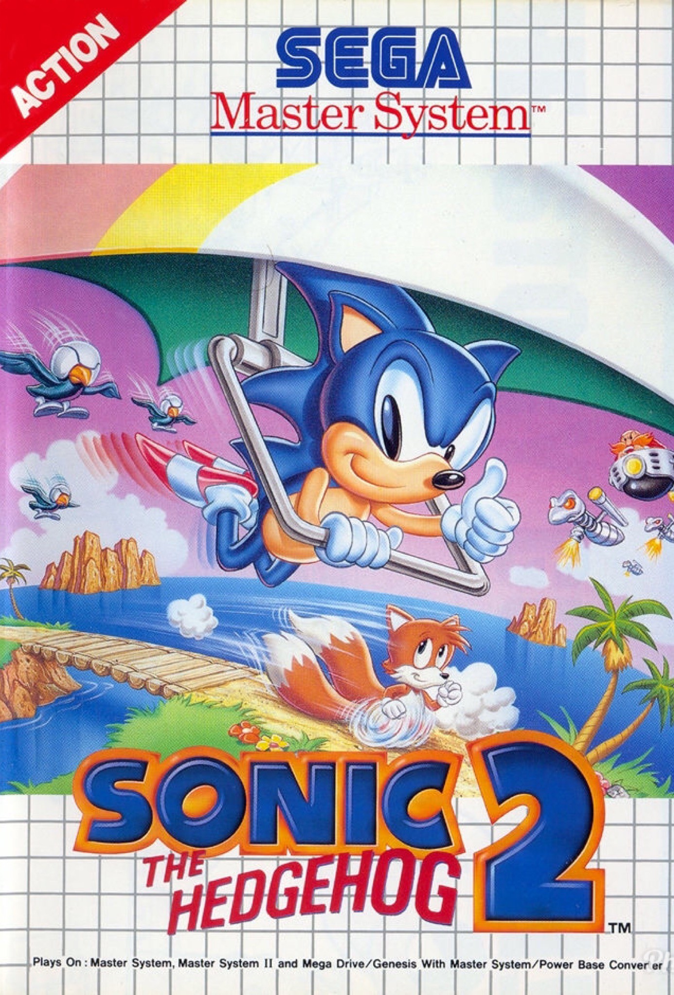 Sonic the Hedgehog 2 - Sega Master System Games