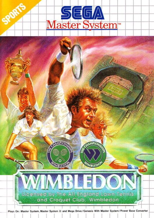 Wimbledon | Sega Master System Games | RetroSegaKopen.nl