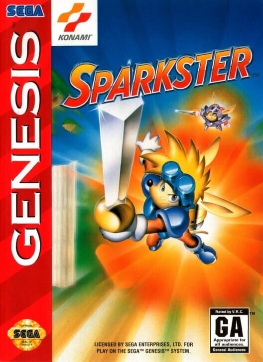 Sparkster: Rocket Knight Adventures 2 | Sega Mega Drive Games | RetroSegaKopen.nl