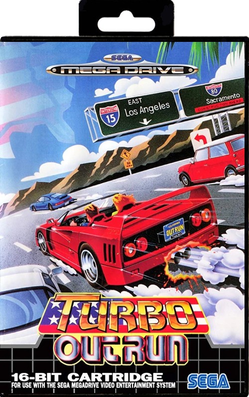 Turbo Outrun - Sega Mega Drive Games
