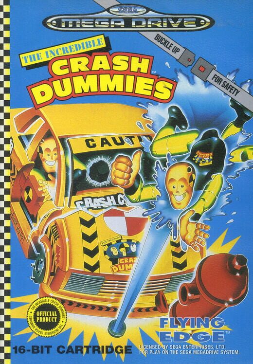 The Incredible Crash Dummies | Sega Mega Drive Games | RetroSegaKopen.nl