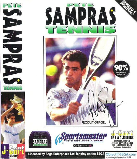 Pete Sampras Tennis - Sega Mega Drive Games