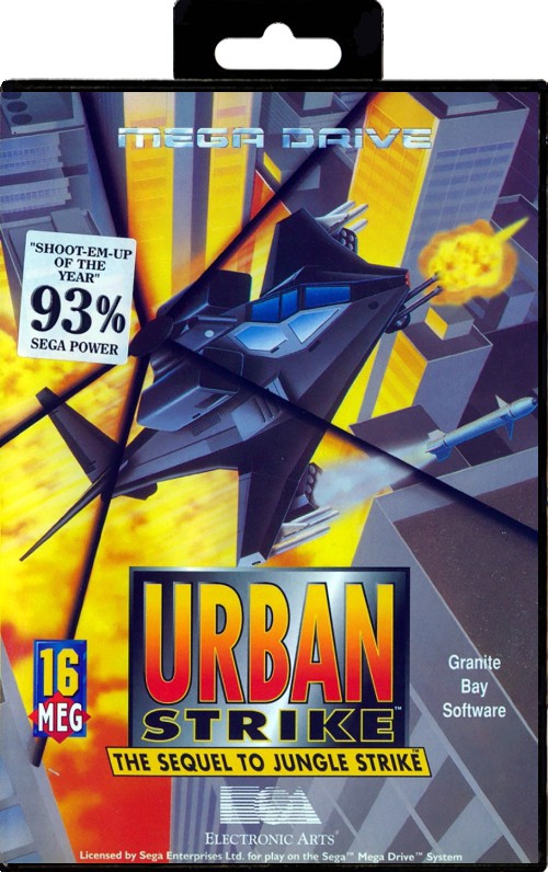 Urban Strike | Sega Mega Drive Games | RetroSegaKopen.nl