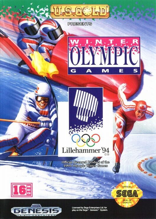 Winter Olympics: Lillehammer '94 | Sega Mega Drive Games | RetroSegaKopen.nl