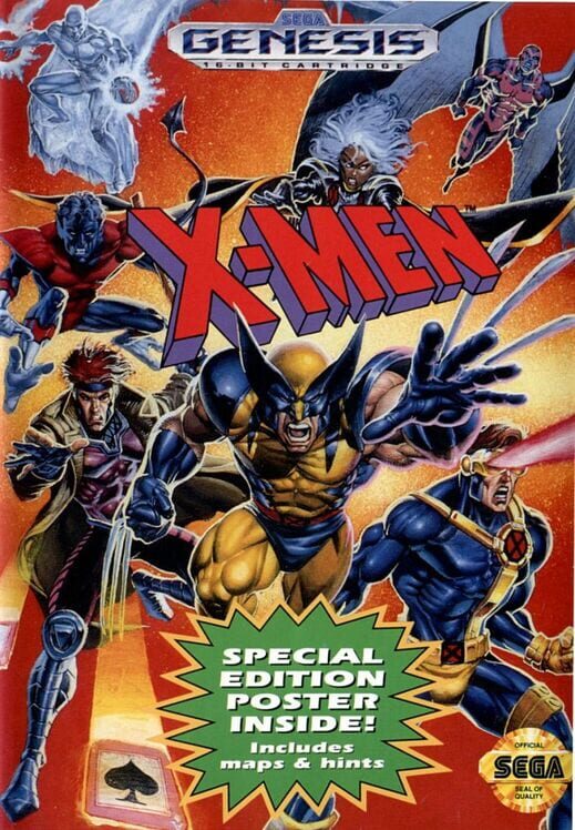X-Men - Sega Mega Drive Games