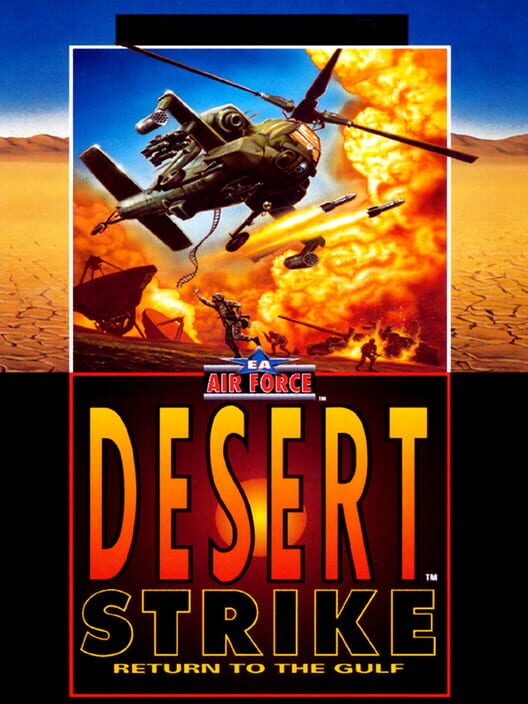 Desert Strike: Return to the Gulf | Sega Mega Drive Games | RetroSegaKopen.nl