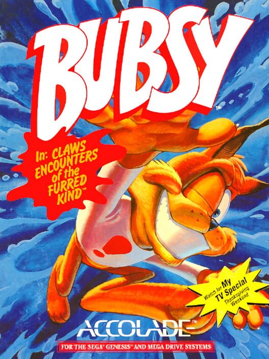 Bubsy in Claws Encounters of the Furred Kind - Sega Mega Drive Games
