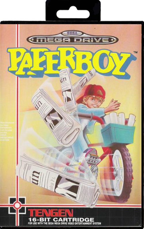 Paperboy | Sega Mega Drive Games | RetroSegaKopen.nl