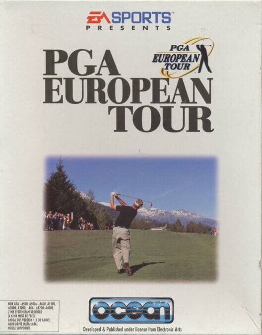 PGA European Tour | Sega Mega Drive Games | RetroSegaKopen.nl