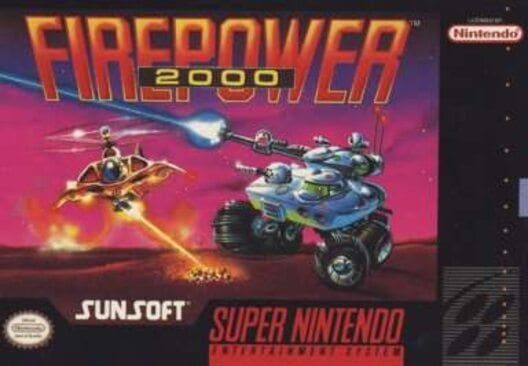 Firepower 2000 - Sega Mega Drive Games