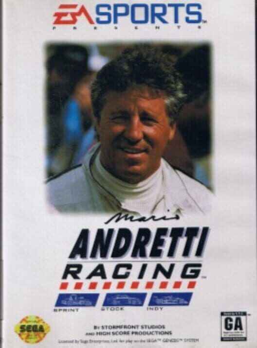 Mario Andretti Racing | Sega Mega Drive Games | RetroSegaKopen.nl