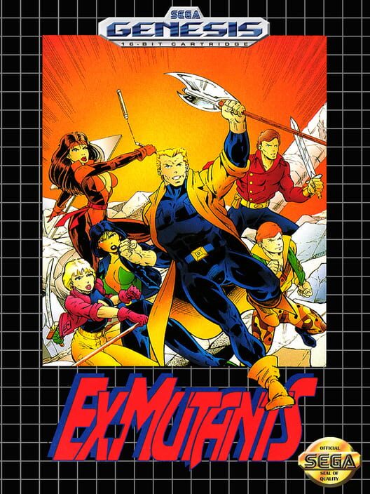 Ex-Mutants - Sega Mega Drive Games