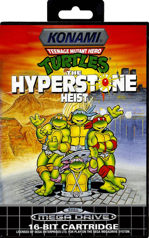 Teenage Mutant Hero Turtles: The Hyperstone Heist - Sega Mega Drive Games