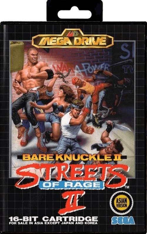 Bare Knuckle II - Sega Mega Drive Games