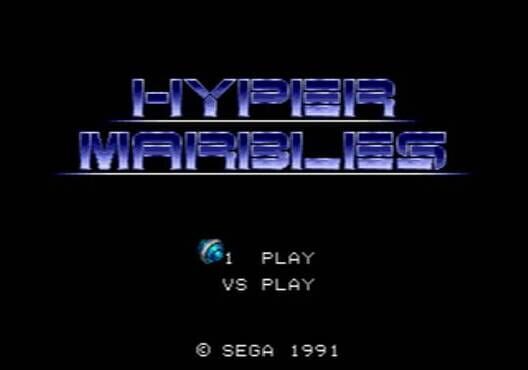 Hyper Marbles - Sega Mega Drive Games