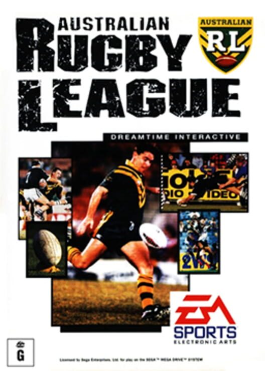 Australian Rugby League | Sega Mega Drive Games | RetroSegaKopen.nl