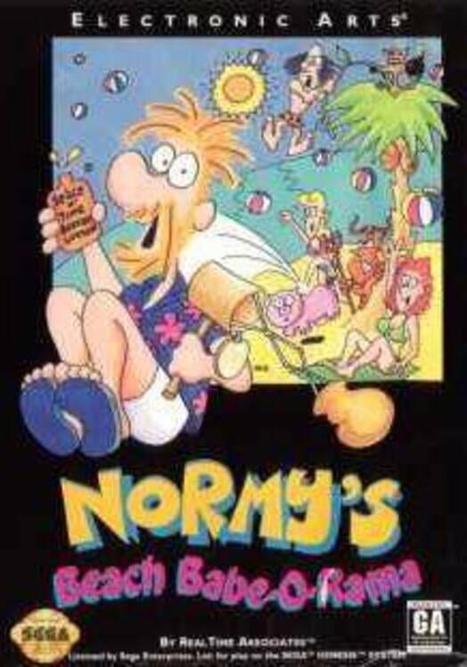 Normy's Beach Babe-O-Rama | Sega Mega Drive Games | RetroSegaKopen.nl