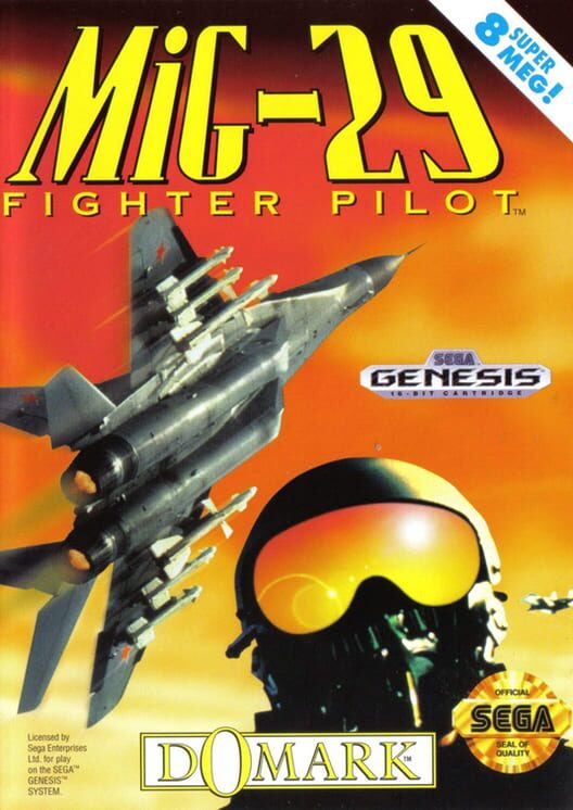 MIG-29 Fighter Pilot | Sega Mega Drive Games | RetroSegaKopen.nl