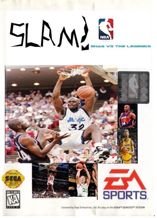 Slam - Shaq Vs. The Legends | Sega Mega Drive Games | RetroSegaKopen.nl