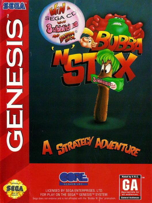 Bubba'n'Stix: A Strategy Adventure - Sega Mega Drive Games