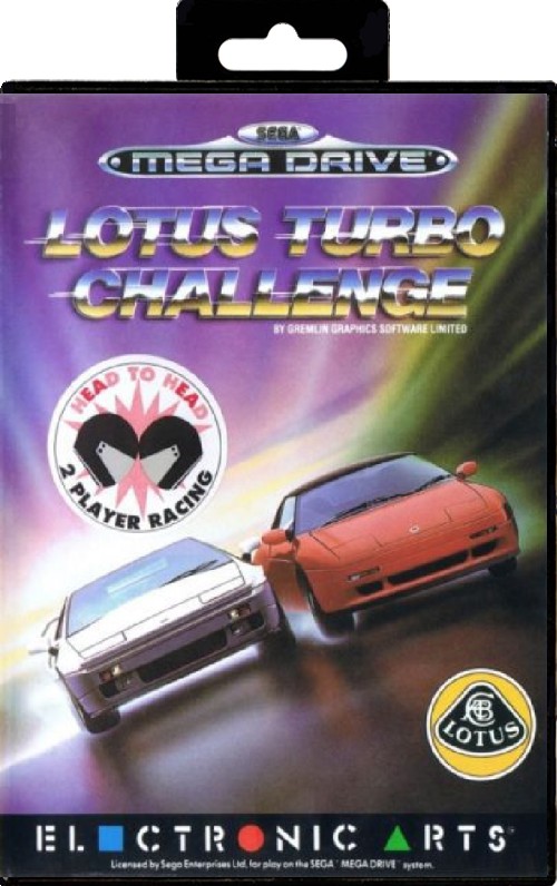 Lotus Turbo Challenge | Sega Mega Drive Games | RetroSegaKopen.nl