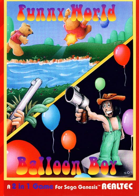 Funny World & Balloon Boy | Sega Mega Drive Games | RetroSegaKopen.nl