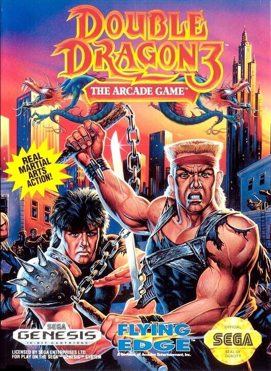 Double Dragon III: The Arcade Game | Sega Mega Drive Games | RetroSegaKopen.nl
