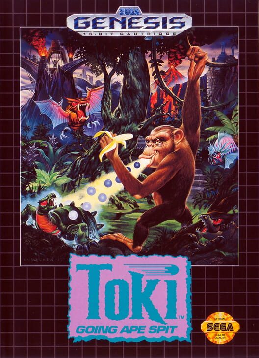Toki: Going Ape Spit | Sega Mega Drive Games | RetroSegaKopen.nl
