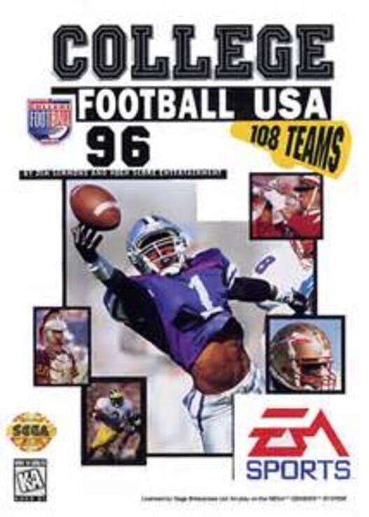 College Football USA 96 | Sega Mega Drive Games | RetroSegaKopen.nl