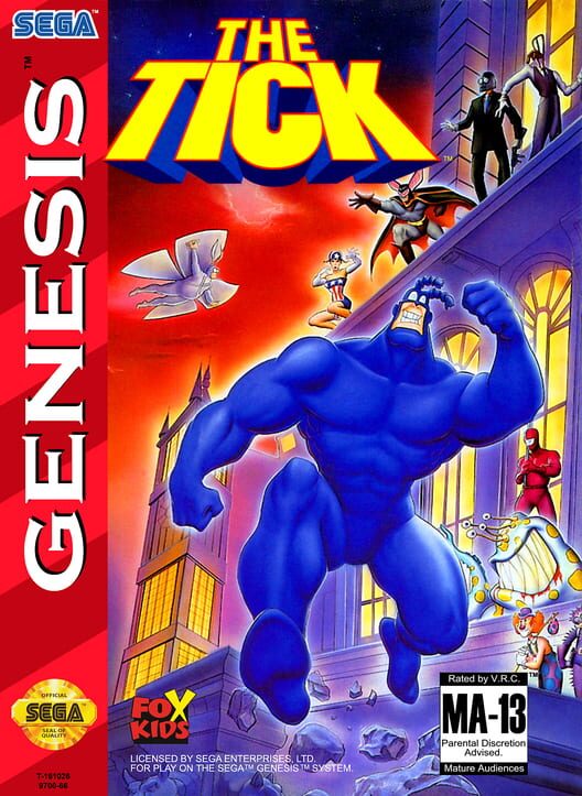 The Tick | Sega Mega Drive Games | RetroSegaKopen.nl