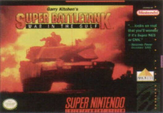 Garry Kitchen's Super Battletank: War in the Gulf | Sega Mega Drive Games | RetroSegaKopen.nl