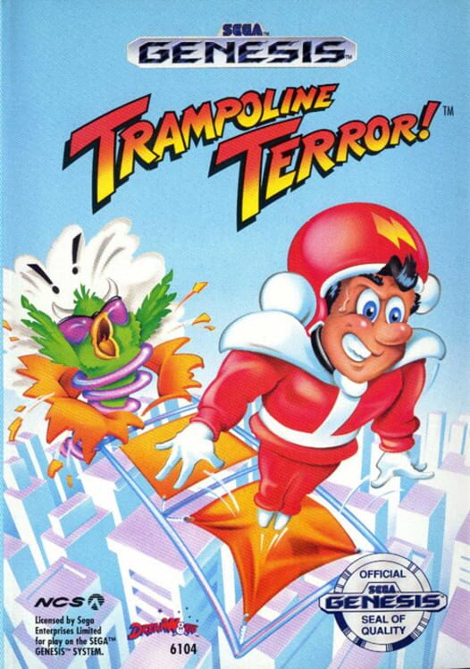 Trampoline Terror! | Sega Mega Drive Games | RetroSegaKopen.nl