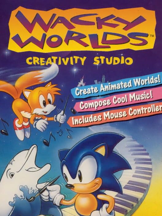 Wacky Worlds Creativity Studio - Sega Mega Drive Games