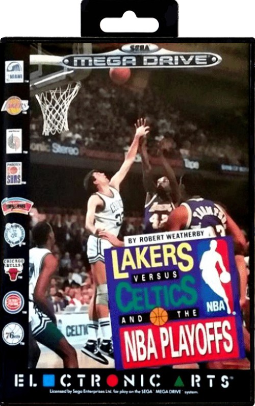 Lakers versus Celtics and the NBA Playoffs | Sega Mega Drive Games | RetroSegaKopen.nl
