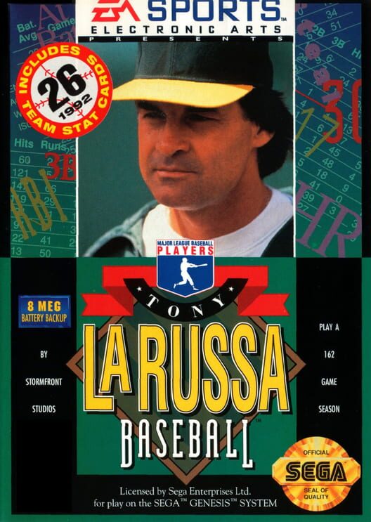 Tony La Russa Baseball | Sega Mega Drive Games | RetroSegaKopen.nl