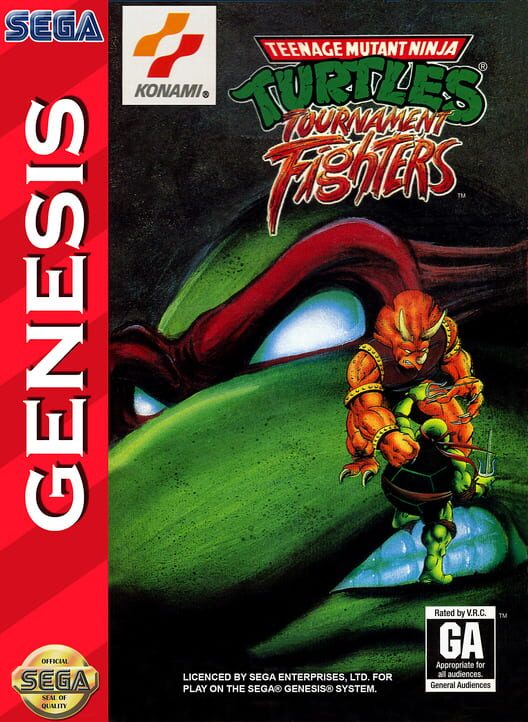 Teenage Mutant Ninja Turtles: Tournament Fighters | Sega Mega Drive Games | RetroSegaKopen.nl
