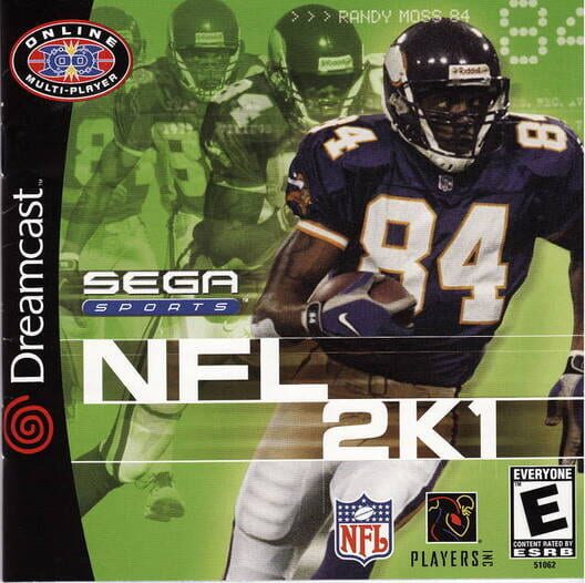 NFL 2K1 - Sega Dreamcast Games