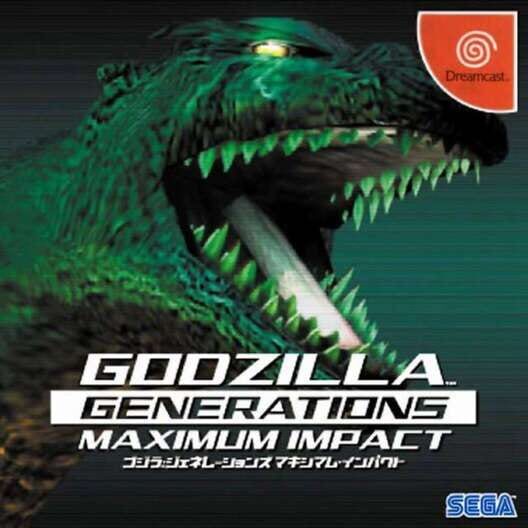 Godzilla Generations Maxium Impact - Sega Dreamcast Games