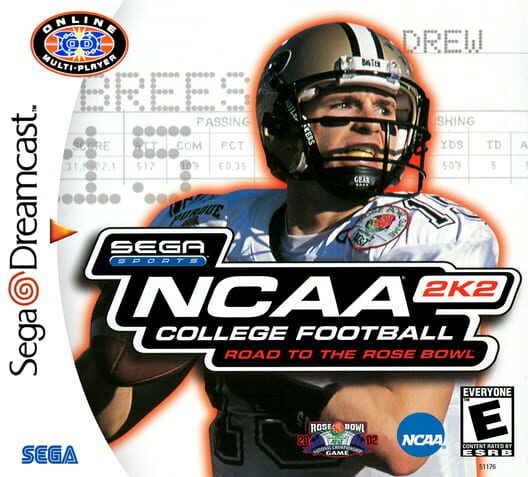 NCAA College Football 2K2 - Sega Dreamcast Games
