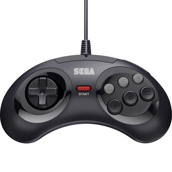 Originele Sega Mega Drive 6-knops controller Kopen | Sega Mega Drive Hardware