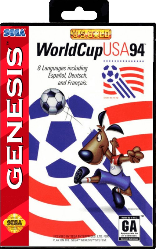 World Cup USA '94 - U.S. GOLD (Genesis) - Sega Master System Games